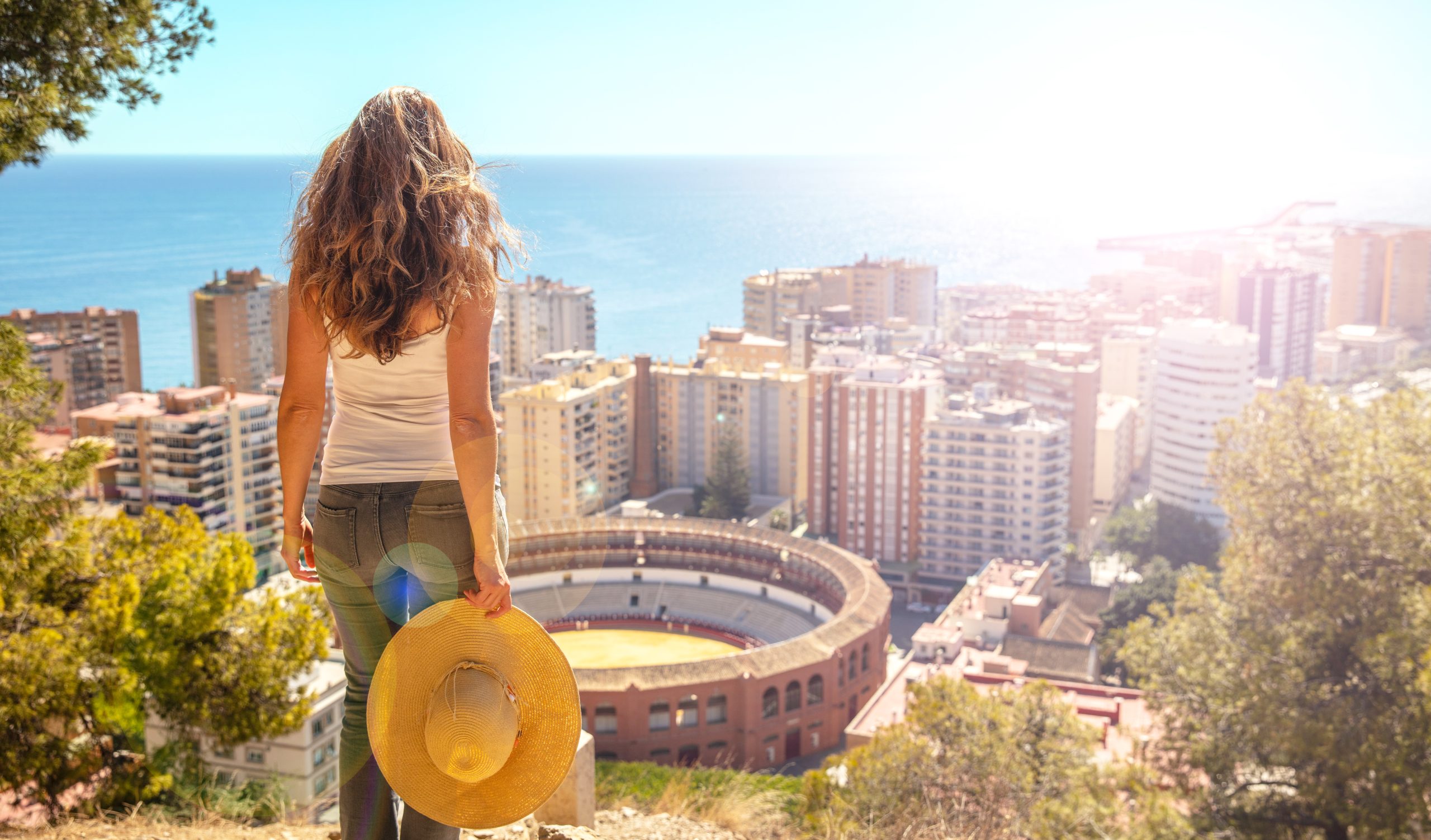 HCI Group Events -woman travelling in Spain